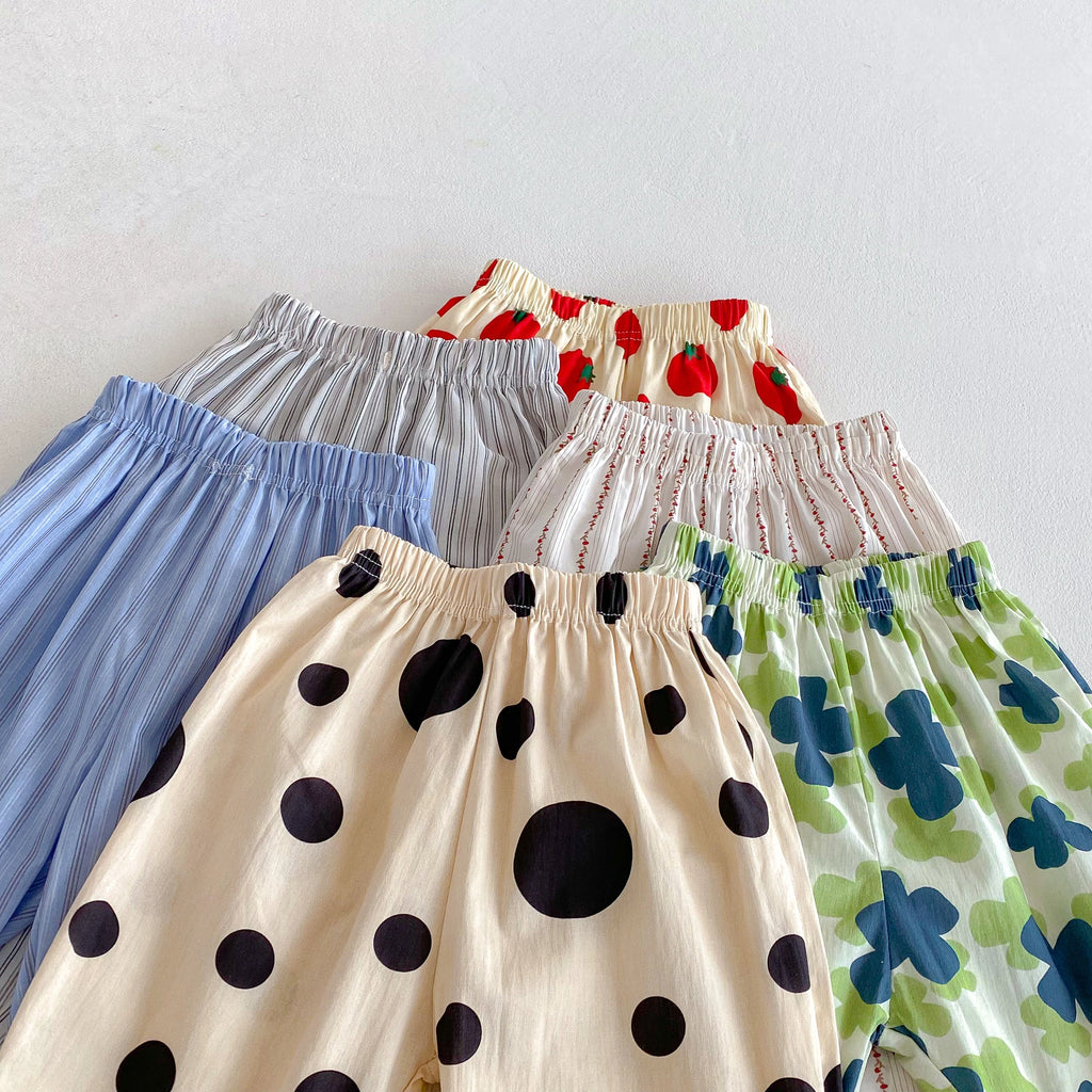 Baby Boys And Girls Summer New Style Casual Trousers Children's Clothes Loose Kids Harem Pants Popular Design Child Long Pants