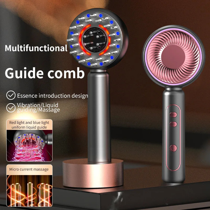 Electric Scalp Massager Brush – Handheld Relaxation Tool