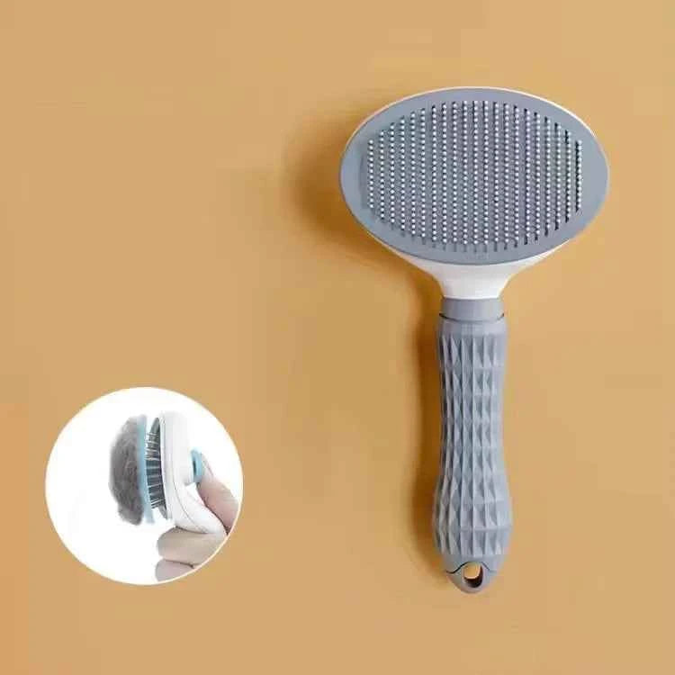 Pet Dog Hair Brush Cat Comb Stainless Steel Grooming Brush for Long Hair Dogs Cats Detangling Shedding Tool Pet Accessories