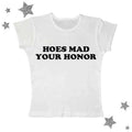 Aesthetic Vintage Y2k Style Clothes High Street Print Baby Tees Slim Crop Tops Streetwear Goth Short Sleeve Emo Girls Tops emo