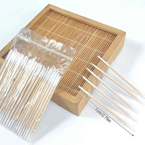 1pcs/3pcs/5pcs Pointed Cotton Swab Tattoo Eyebrow and Eyeliner Correction Cotton Swab for Makeup