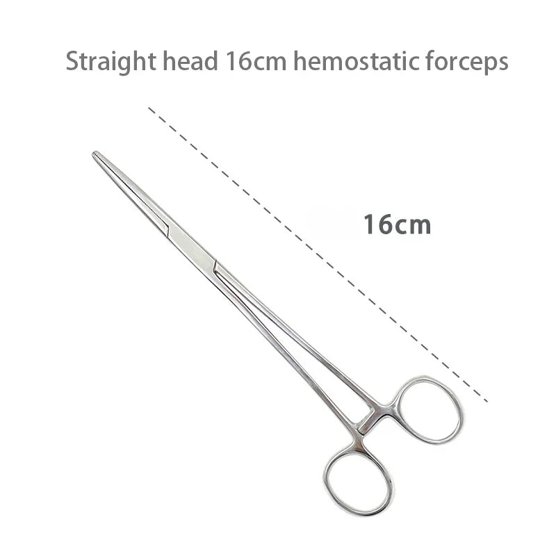 Hand Tool  Hemostatic Forceps Pet Hair Clamp Fishing Locking Pliers Epilation Tools Curved/Straight Tip Cutter Tool