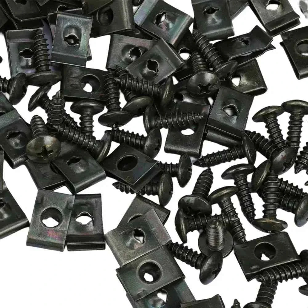 Heavy duty u profile self tapper screws for sheet metal 100 count suit for car bike and general mechanical fixing