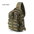 Tactical Military Sling Backpack Small Sling Rover Shoulder Bag Molle Outdoor Camping Daypack Backpack With Adjustable Strap