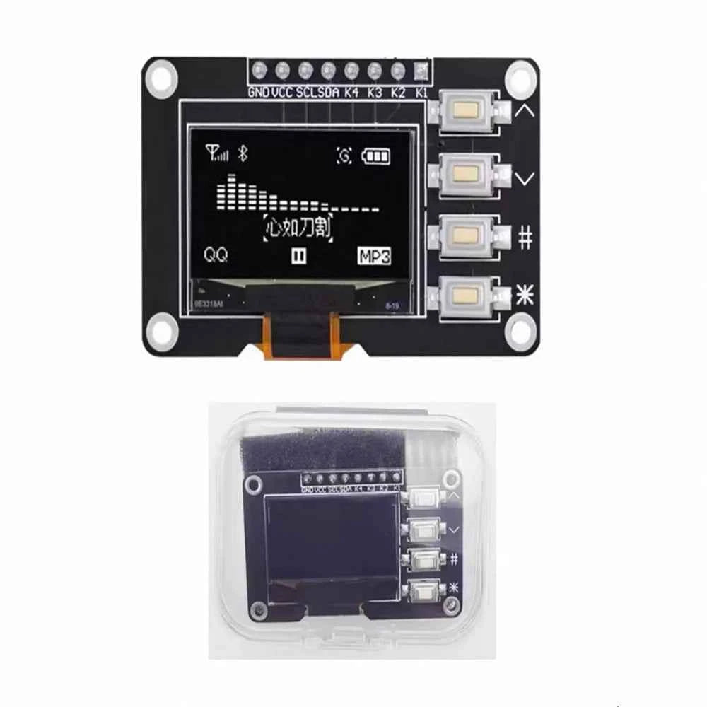 TFT OLED Module EC11 with Rotary Encoder IIC Interface 0.96'' 1.3'' 1.8'' 2.4'' LCD Screen Options for White/Blue Buttons