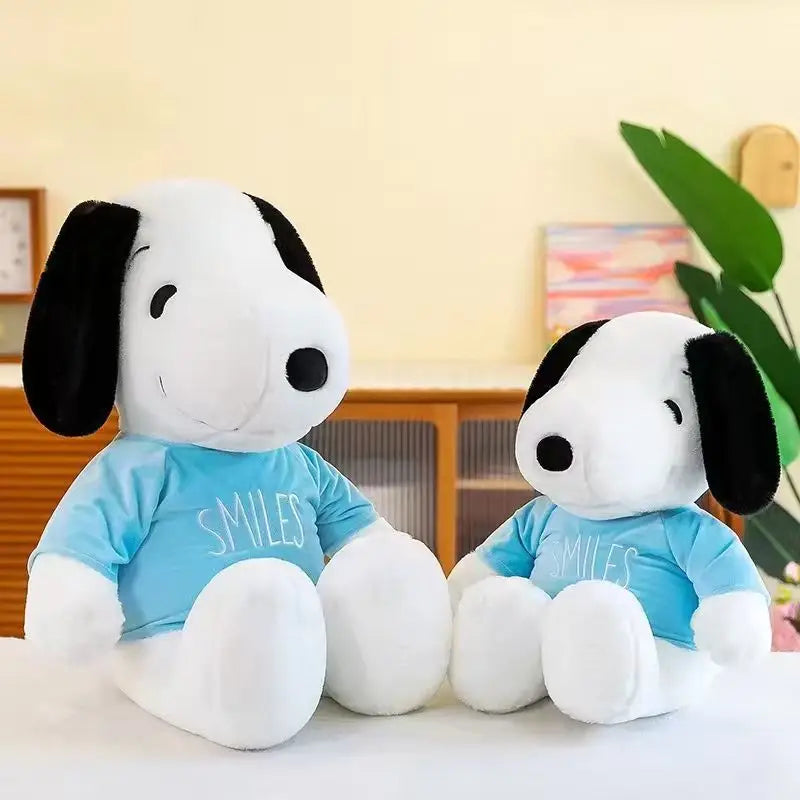 2026 New 35cm Cartoon Cute Snoopy Plush Toy Pillow Sofa Back Plush Doll Gifts For Children birthday gift
