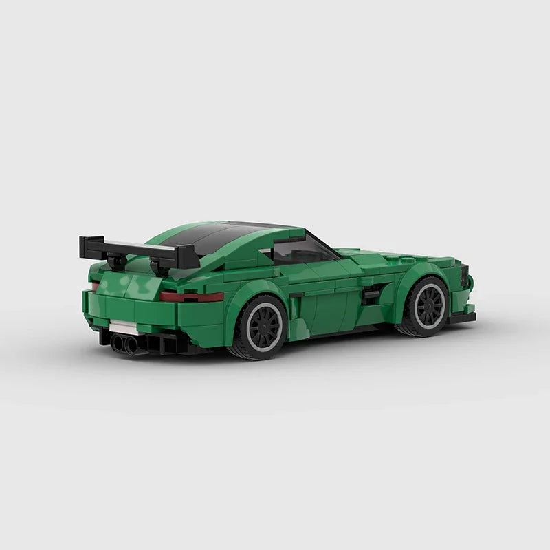 MOC Car Speed RX7 AE86 Chiron R8 Creative Racing Vehicle Model Building Block Super Race brick City Rally Sport Toy Technical