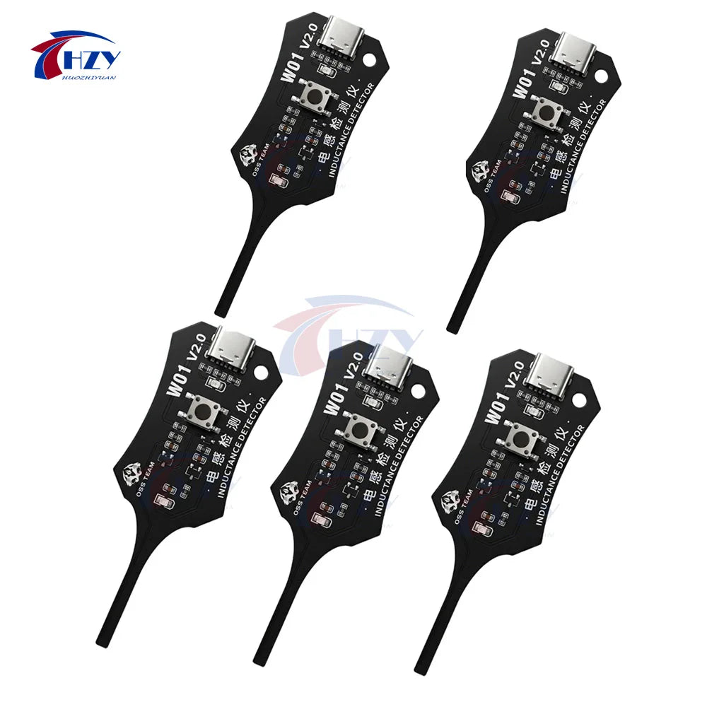 OSS W01 V2.0 Inductance tester quickly locate the fault point for testing the quality of inductors on electronic motherboards
