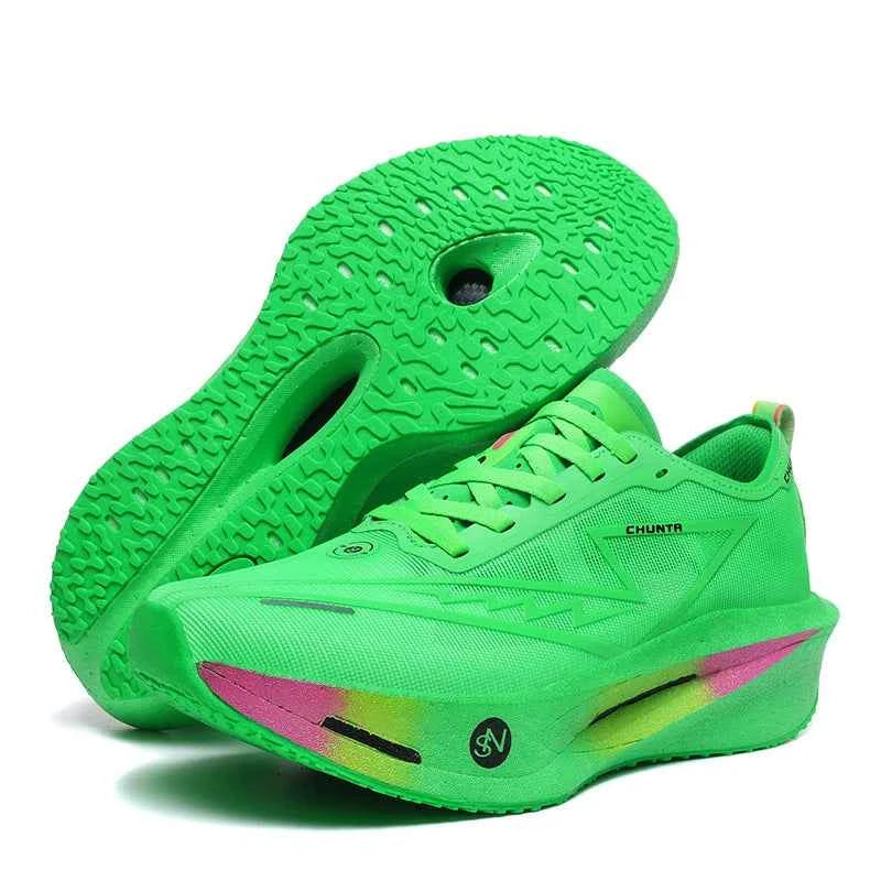 Marathon Men Running Shoes Carbon Board Speciality Sports Breathable Lightweight Women's Comfortable Athletic Chunta Sneakers