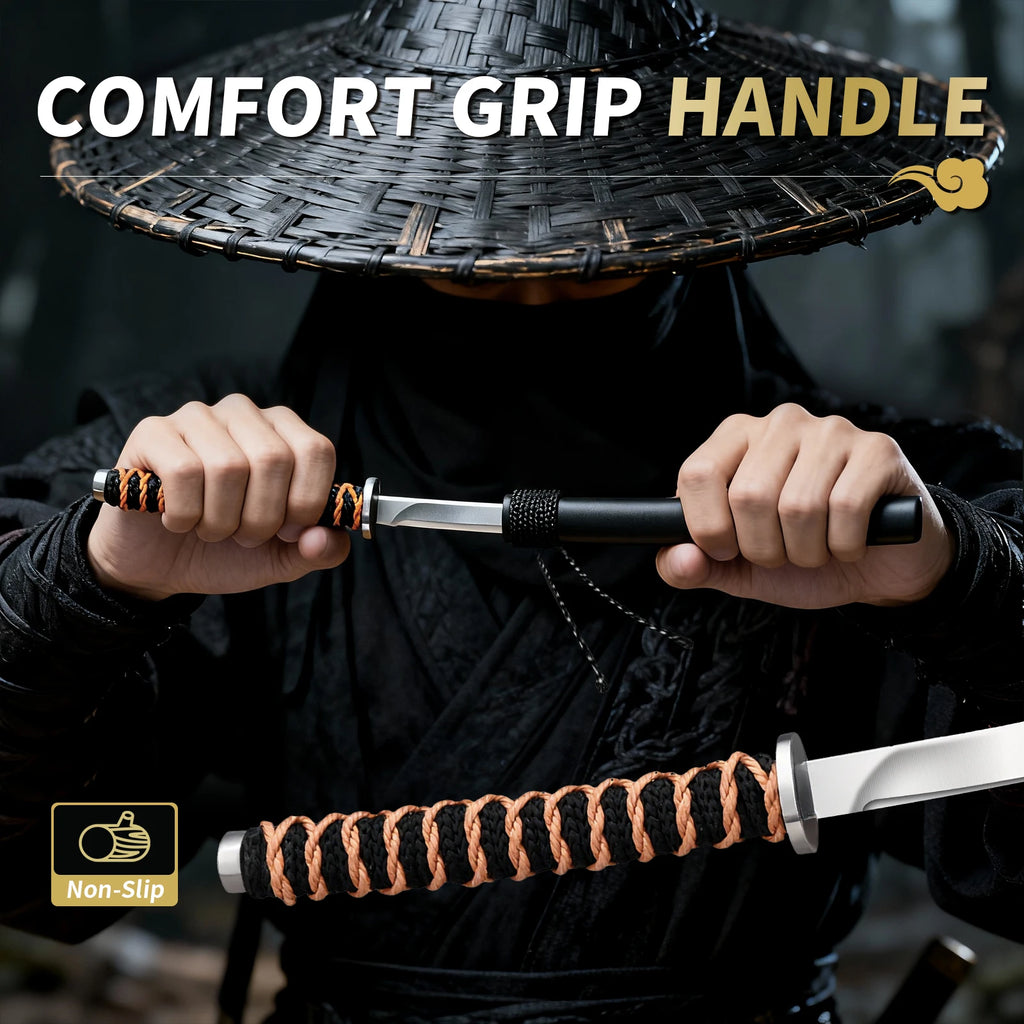 Professional Japanese Katanee Outdoor Tactical Knife with High-quality Stainless steel blade Multi-purpose Pocket Knifes