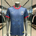 Cape Verde National Team Blue Map Jersey Tempo Sponsor CAF African Cup Breathable Football Shirt for Men Family Kids Tees Tops