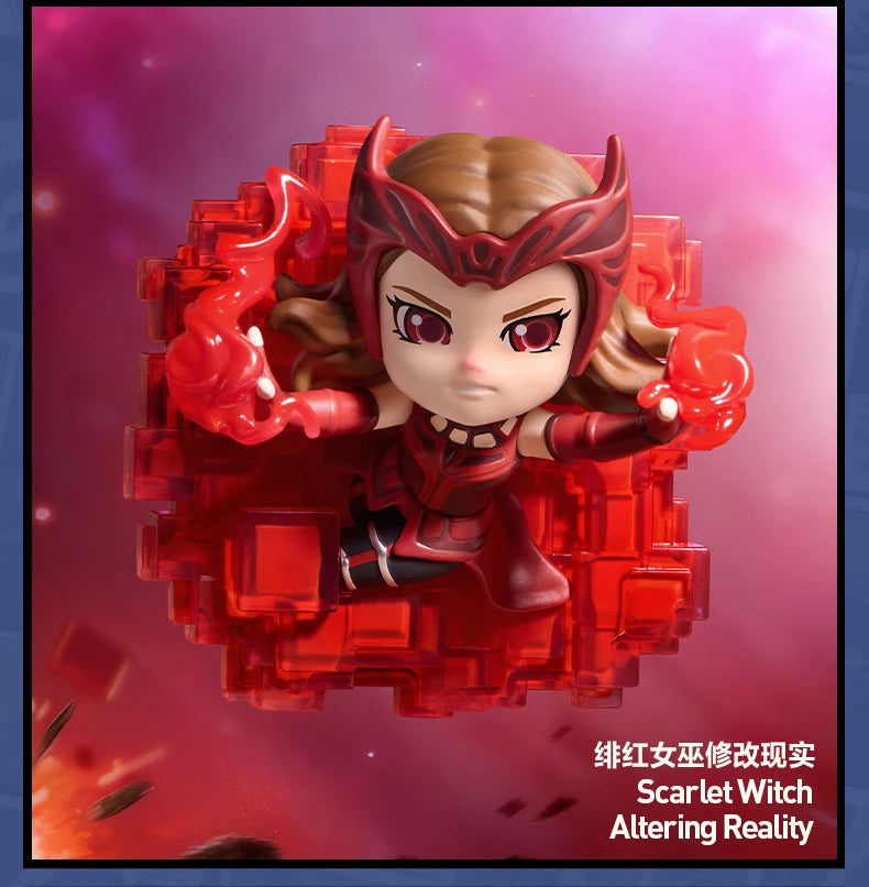 POP MART MARVEL Across The Infinite Series Original Blind Box Surprise Mystery Box Guess Bag Toys Doll Cute Desktop Ornaments