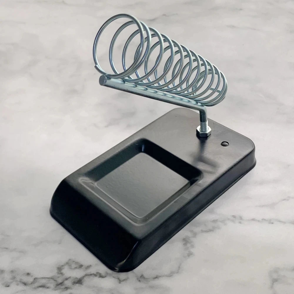 Portable Holder Soldering Tin Stand with Welding Cleaning Sponge Electric Soldering Iron Accessories Soldering Iron Stand