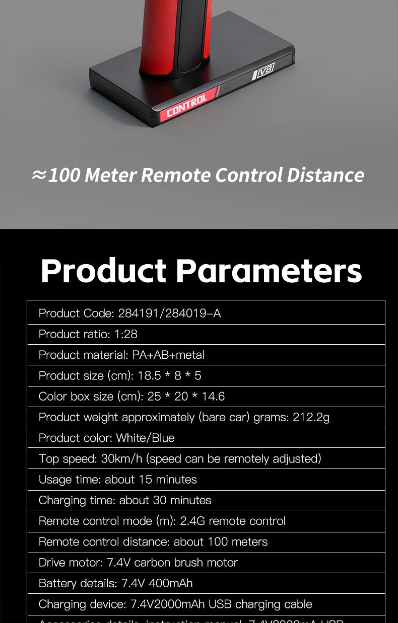 WLtoys 1/28 RC Drifting Car 284191 284019-A Upgraded Gyro 4WD High Speed Radio Control Model 2.4G Drift Racing Vehicle Mini Gift