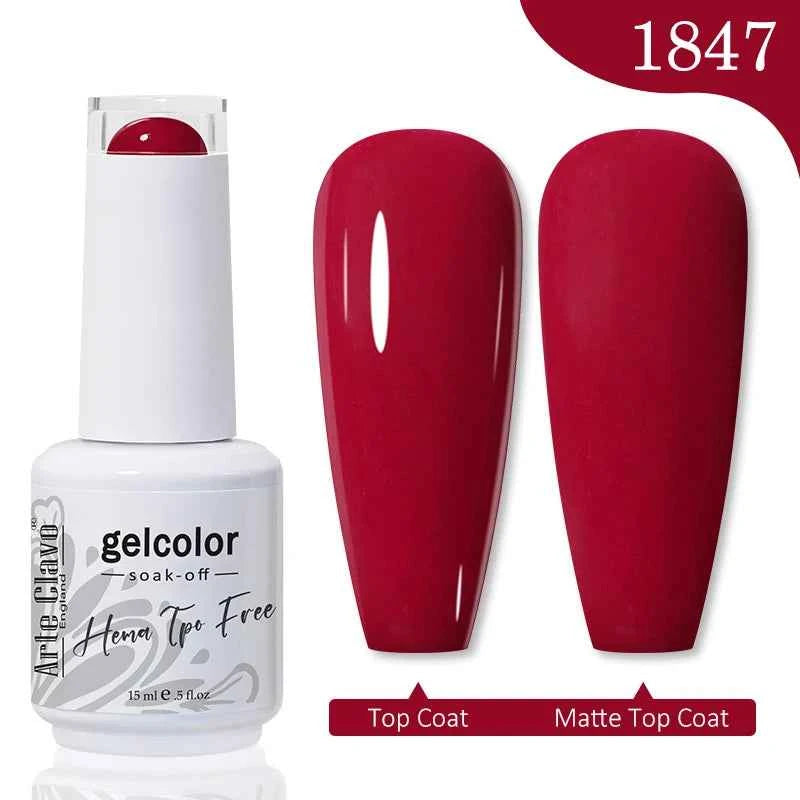 Arte Clavo TPO HEMA FREE Top Quality Discount Price 131 Colors Nail Gel Polish New Formula Nail Gel 15ml Bottle UV Gel Varnish