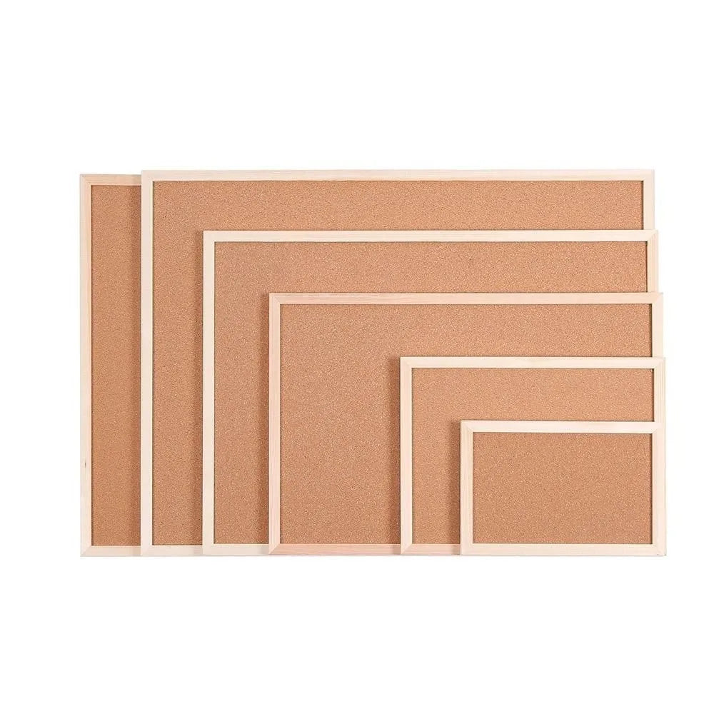 Home Decor DIY Cork Display Panel Soft Wood Cork Board Decorative Hanging Photo Background