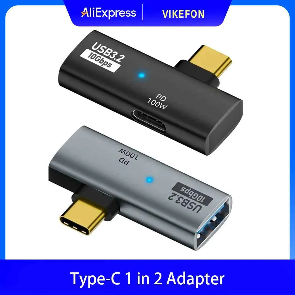 USB C Headphone and Charger Adapter 1 in 2 out Type C Audio Adapter with PD100W Fast Charging USB C Splitter for Iphone 15/16
