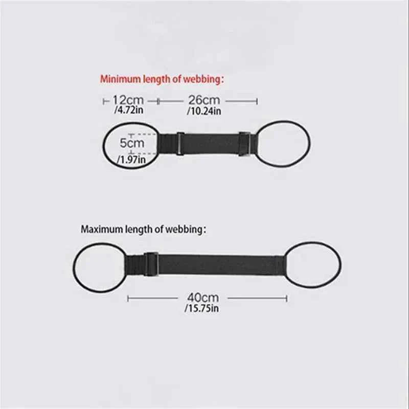 Elastic Adjustable Luggage Strap, Bungee Travel Security Belt, for Carry On, Secure Baggage Transport