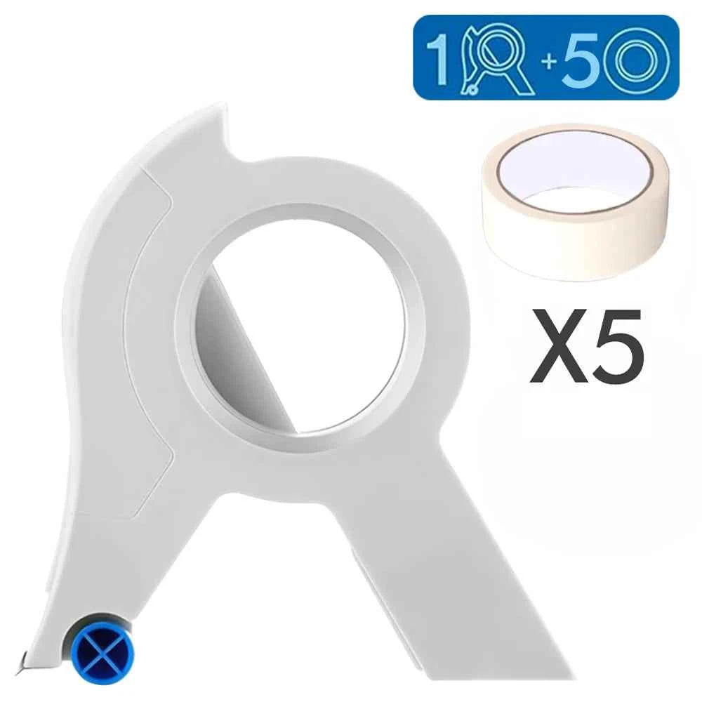 Painter Masking Tape Applicator Machine Tape to Repair and Beautify Cracks in Tiles Adhesive Tape with Tape Cutting Tool