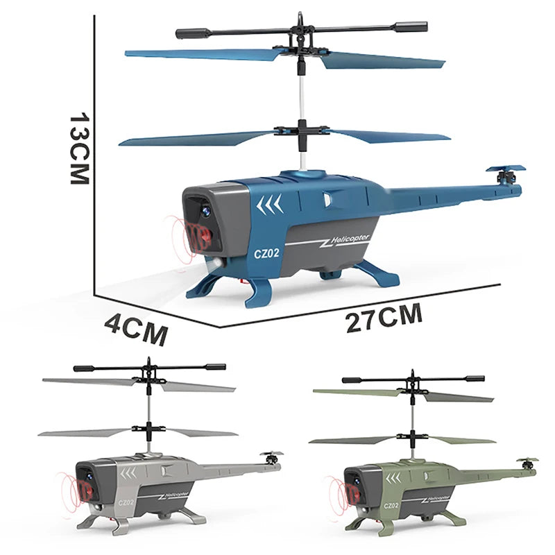 RC Helicopter 2.4Ghz 3.5H Obstacle Avoidance Anti-collision Remote Control Drone Toy Aircraft Kid Plane Indoor Flight Toys Gifts