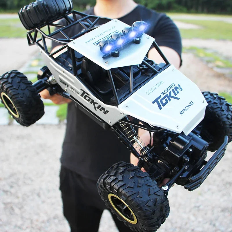 Oike RC Car Remote Control Climbing Vehicle Outdoor All Terrain 4X4 Off-road Trucks Rock Climber 4WD Buggy Racing Drift Cars Toy