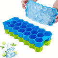 1PCS 20-Compartment Honeycomb Ice Cube Tray, Silicone Ice Maker, Reusable Ice Cube Mold, Suitable For Beverages, Coffee, Whiskey, Cocktails, And Homemade Cold Drinks.