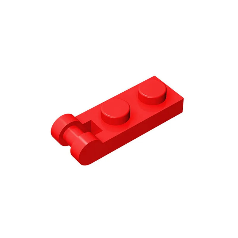 MOC 10PCS 60478 Modified 1x2 With Bar Handle Building Blocks Kit Plate Bricks Particle Puzzle DIY Toy Children Birthday Kid Gift