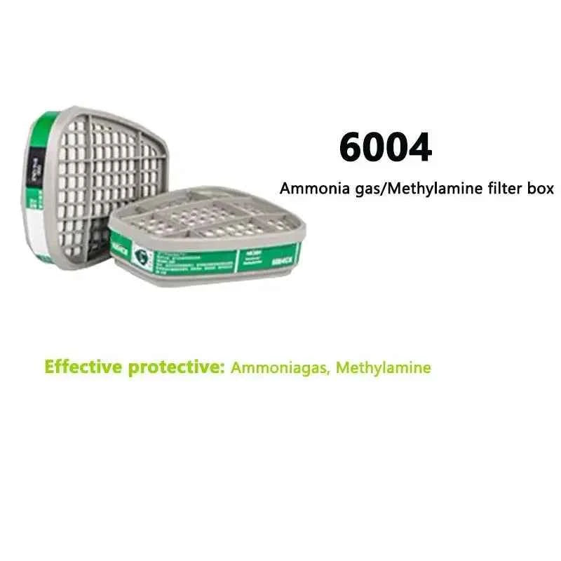 6001 6002 Cartridge 5N11 Cotton Filter Set for 3M 6200 7502 6800 Respirator Dust Gas Chemical Painting Spraying