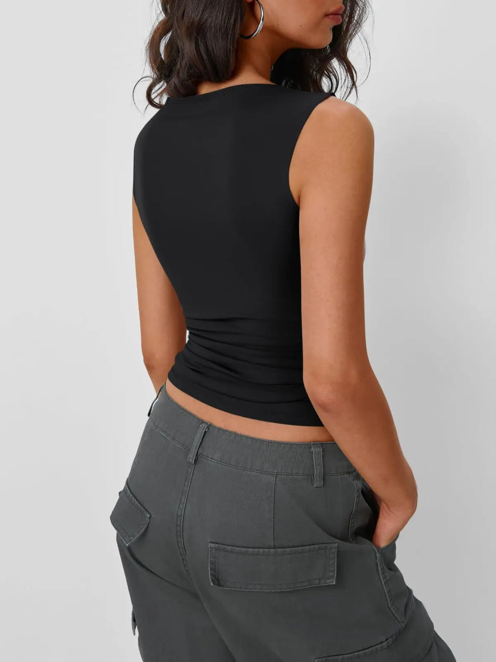 Spring Summer 2026 New Women's Vest Sleeveless Slim-fit Fashionable and Sexy Top for Women Y2K Clothing