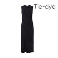AP SS2025 New Women Dress Rib Tie Dye Cardigan and Dress Cotton Soft