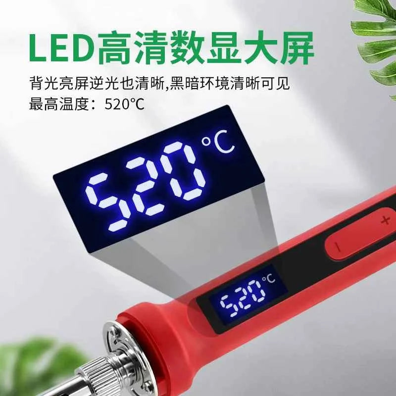 Digital control soldering iron 100w high-power electric iron 110V soldering iron welding and maintenance