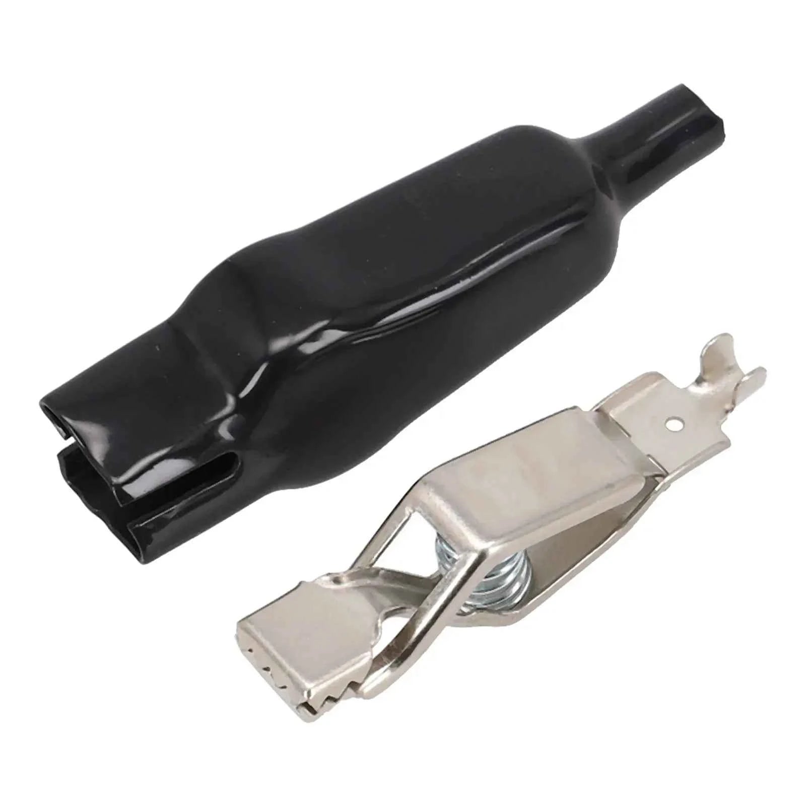 2Pcs Alligator Clip 20A PVC Sheathed Alligator Clamps DIY Test Leads Crocodile Electrical Clips Electrical Tool Parts