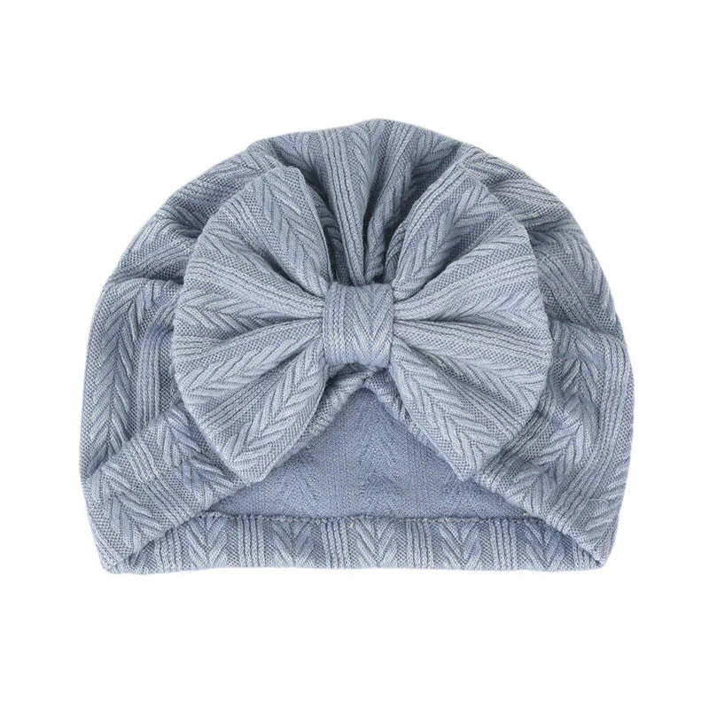 New Baby Hat For Newborn Infant Bows Turban Cap Autumn Winter Soft Baby Girl Bonnet Beanie Headwraps