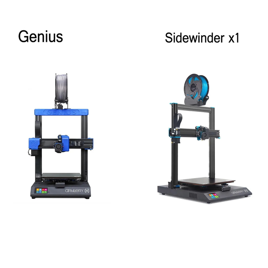 The 8-bit motherboard is used for 3D printers, Artillery Sidewinder X1, and Genius supports other brands of printers