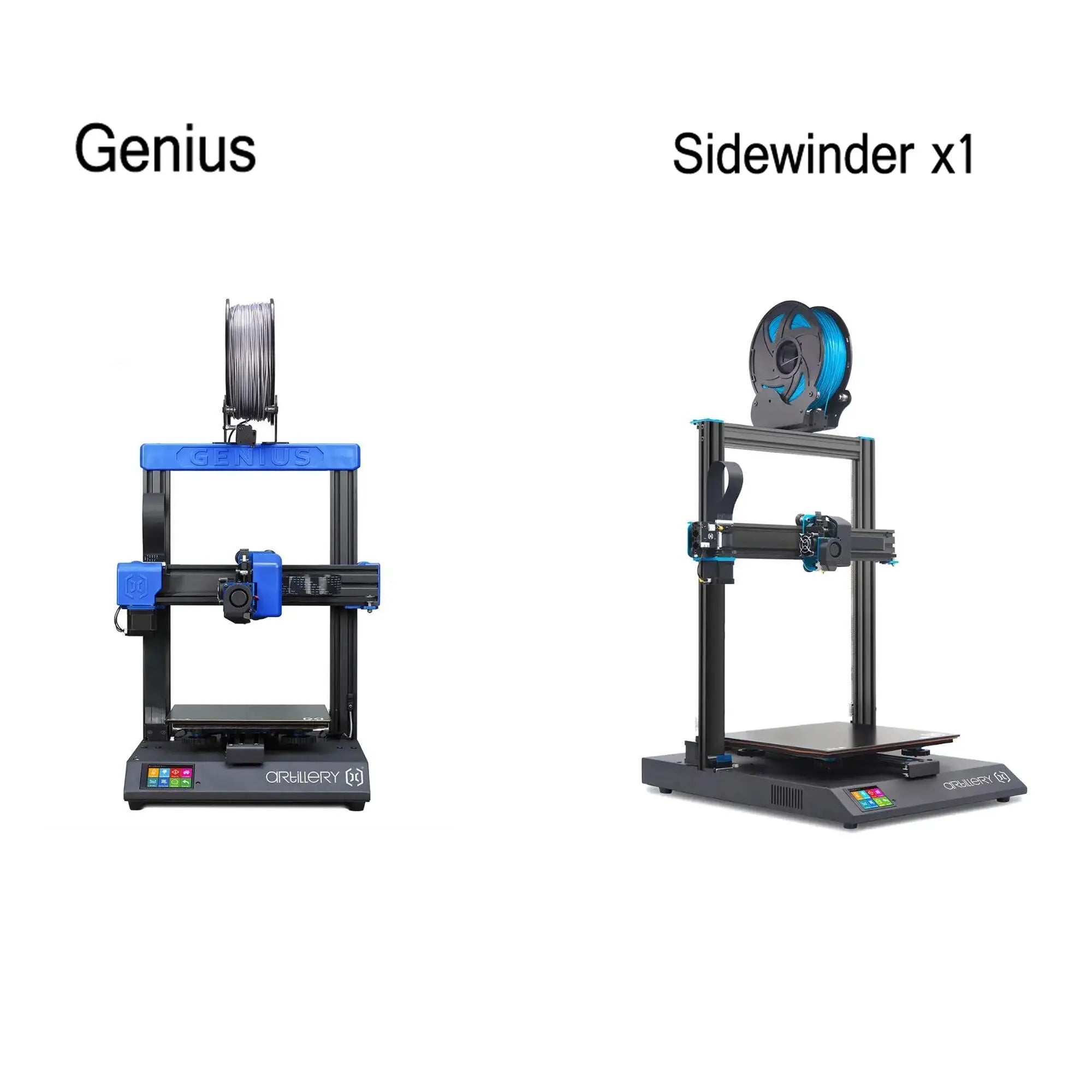 The 8-bit motherboard is used for 3D printers, Artillery Sidewinder X1, and Genius supports other brands of printers