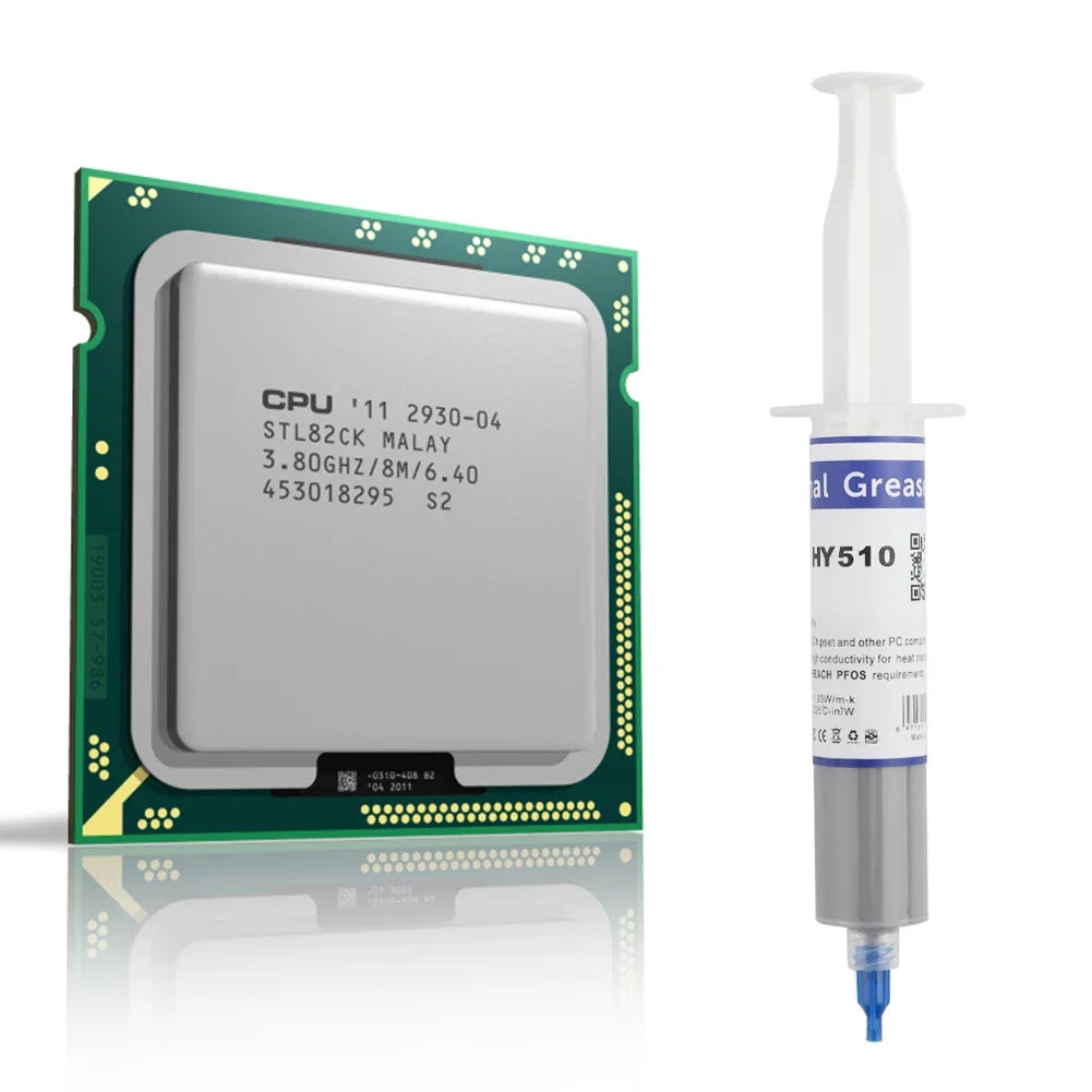 HY510 GPU CPU thermal paste, GPU thermal conductivity composite silicone grease, CPU chipset cooling, CPU gray cooler