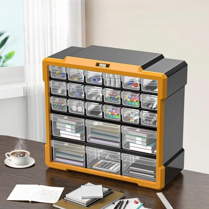 Hardware Toolbox Hanging Design Tool Parts Box Drawer-type Classification Storage Box Sturdy and Durable Tools Packaging