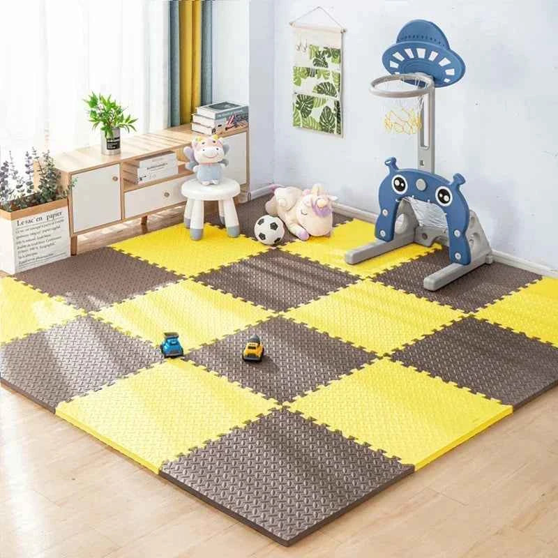 16pcs 30*30cm Puzzle Mat For Children Thick Baby Play Mat Kids Carpet Mats EVA Foam Rug Children Room Activities Mat For Baby