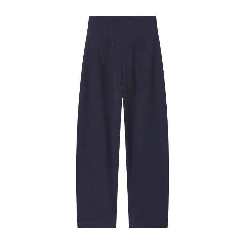 ETJ 2025 women's new fashion design three-dimensional cut high collar slim suit jacket & matching casual trousers