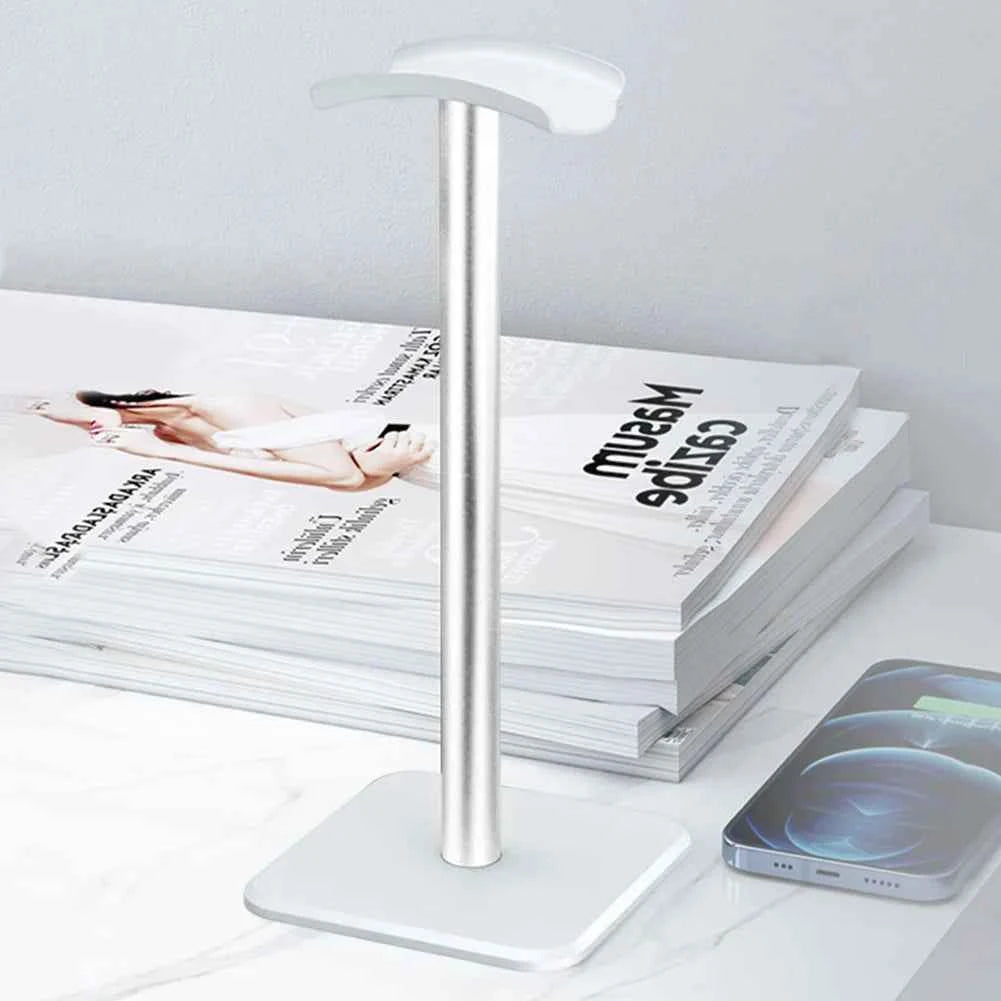 Headset Stand Aluminium Alloy Headphone Holder Rack Space Saving Desktop Organizer Display Vertical Bracket Hanger