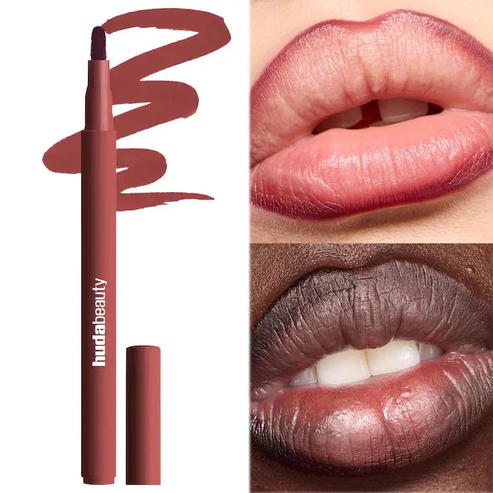 Velvet Brown Lip Liner Pencil Nude Matte Waterproof Non-stick Cup Cherry Red Lip Liner Lip Contour Pen Lipstick Makeup For Woman
