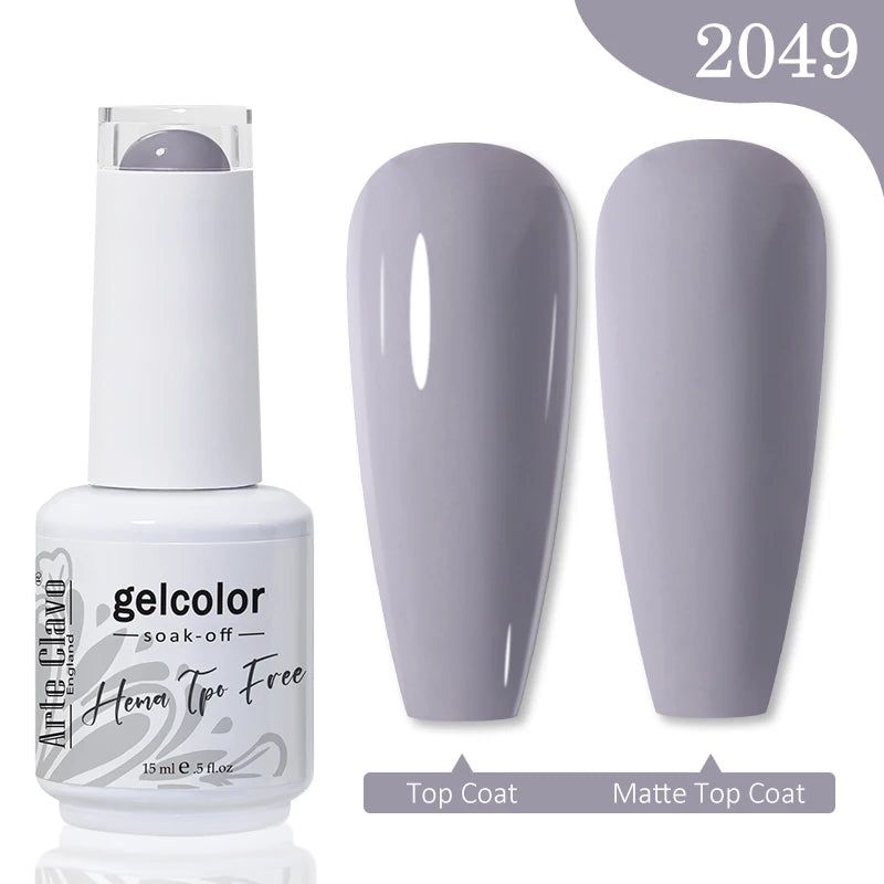 Arte Clavo TPO HEMA FREE Top Quality Discount Price 131 Colors Nail Gel Polish New Formula Nail Gel 15ml Bottle UV Gel Varnish