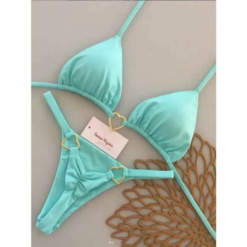 2026 Micro Bikinis Push Up Women Swimsuits Sexy Swimwear Brazilian Bikini Set Thong Biquini Print Swimsuit Summer Beachwear
