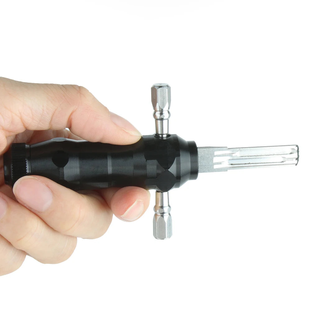 TUNGFULL Locksmith Tool Set Professional Lock Tools Kit T Handle Lock Repair Equipment For Technicians Lock Decoder Tool