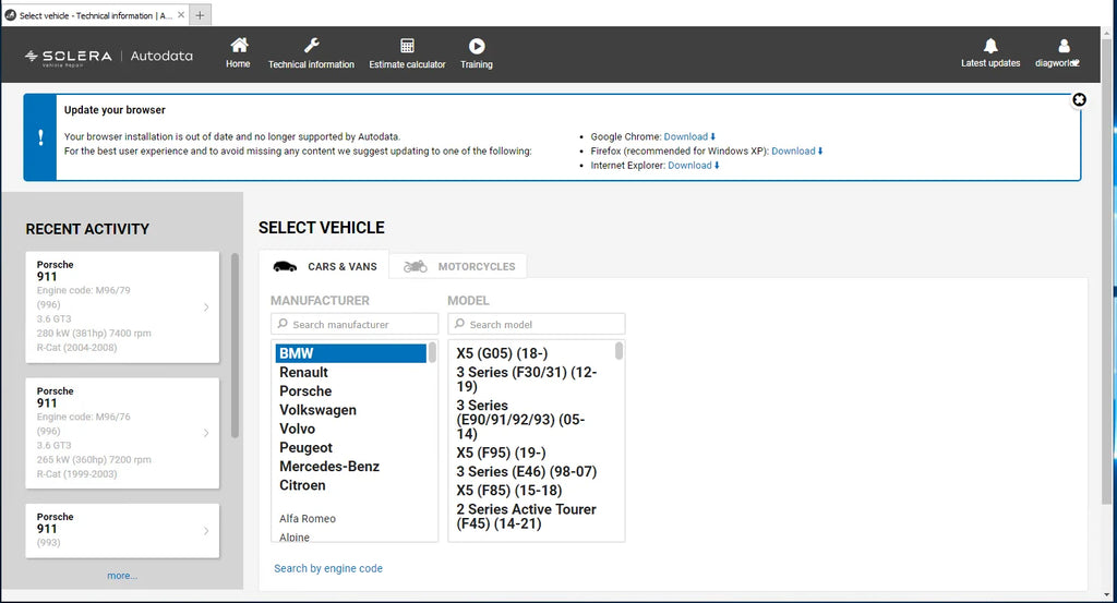 Auto Repair Software, All Data Car Software with Wiring Diagram, 10.53, Link Auto, 3.45 ATSG, Newest