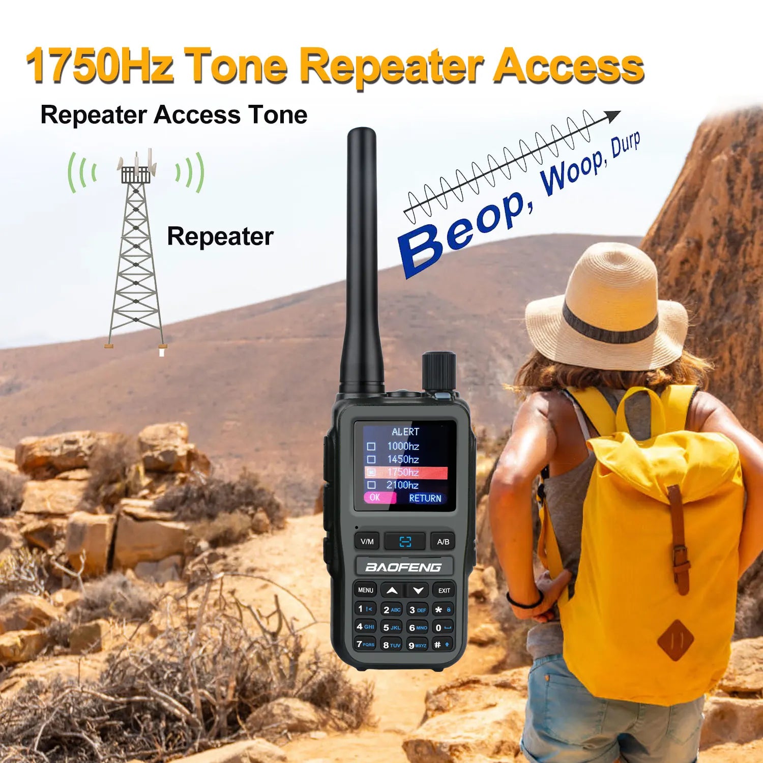 2PCS/Pack Baofeng UV-5R Mini Dual Band Dual PTT Walkie Talkie 5RMINI Air Band Rx 5W Compact  VOX FM Amateur Radio Type-C Charge