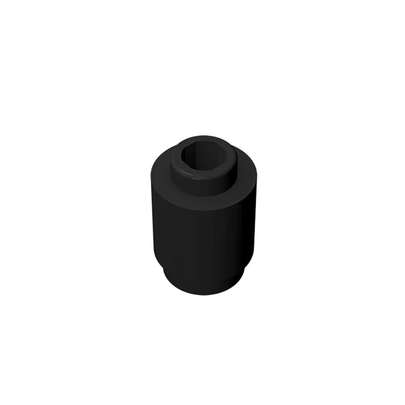 50PCS 3062b 30068 35390 3062 Accessories 1x1 Cylindrical Brick DIY Buildings Blocks Educational Toys City Toy