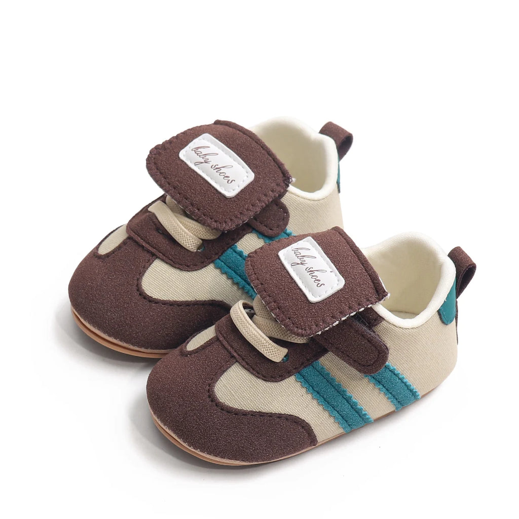 2025 Spring Autumn Baby Boys And Girls First Walking Indoor Outdoor Casual Toddler Shoes With Fashionable Design And TPR Sole