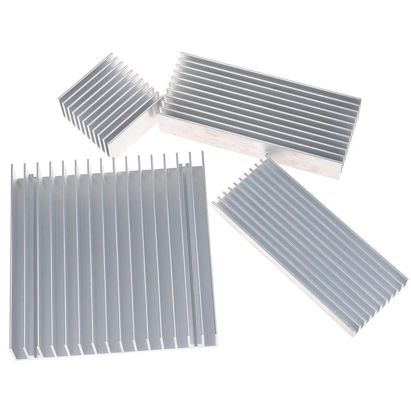 - Extruded Aluminum Heatsink For High Power LED IC Chip Cooler Radiator Heat Sink -