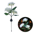 Solar Lights Outdoor Garden Light Waterproof Solar Garden Lights with Hydrangea Flower Lights LED Solar Powered Landscape Lights